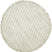 MUST Living Carpet Asuri round small,Ø150 cm, ivory, 80% wool 20% c...
