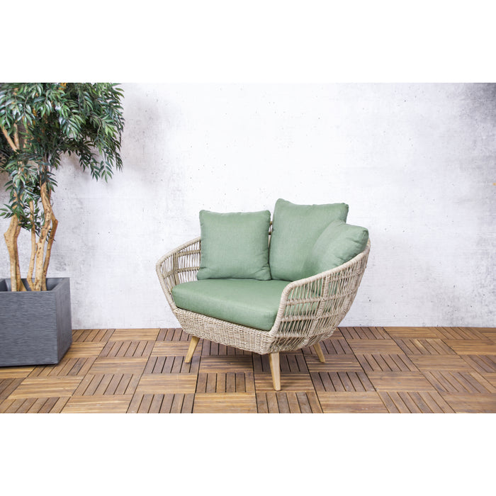 Sens-Line - San Marino sofa Stoel - 115x96x78 - Aluminium