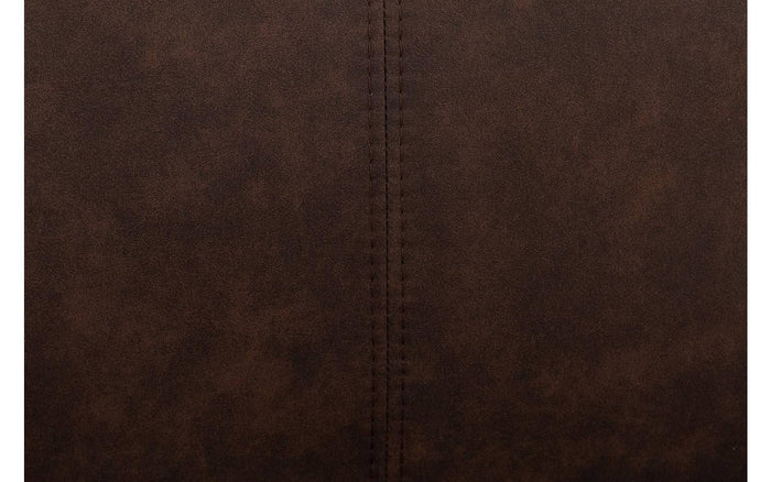 Goossens  Eetkamerstoel Alex -  Kunstleer met armleuning