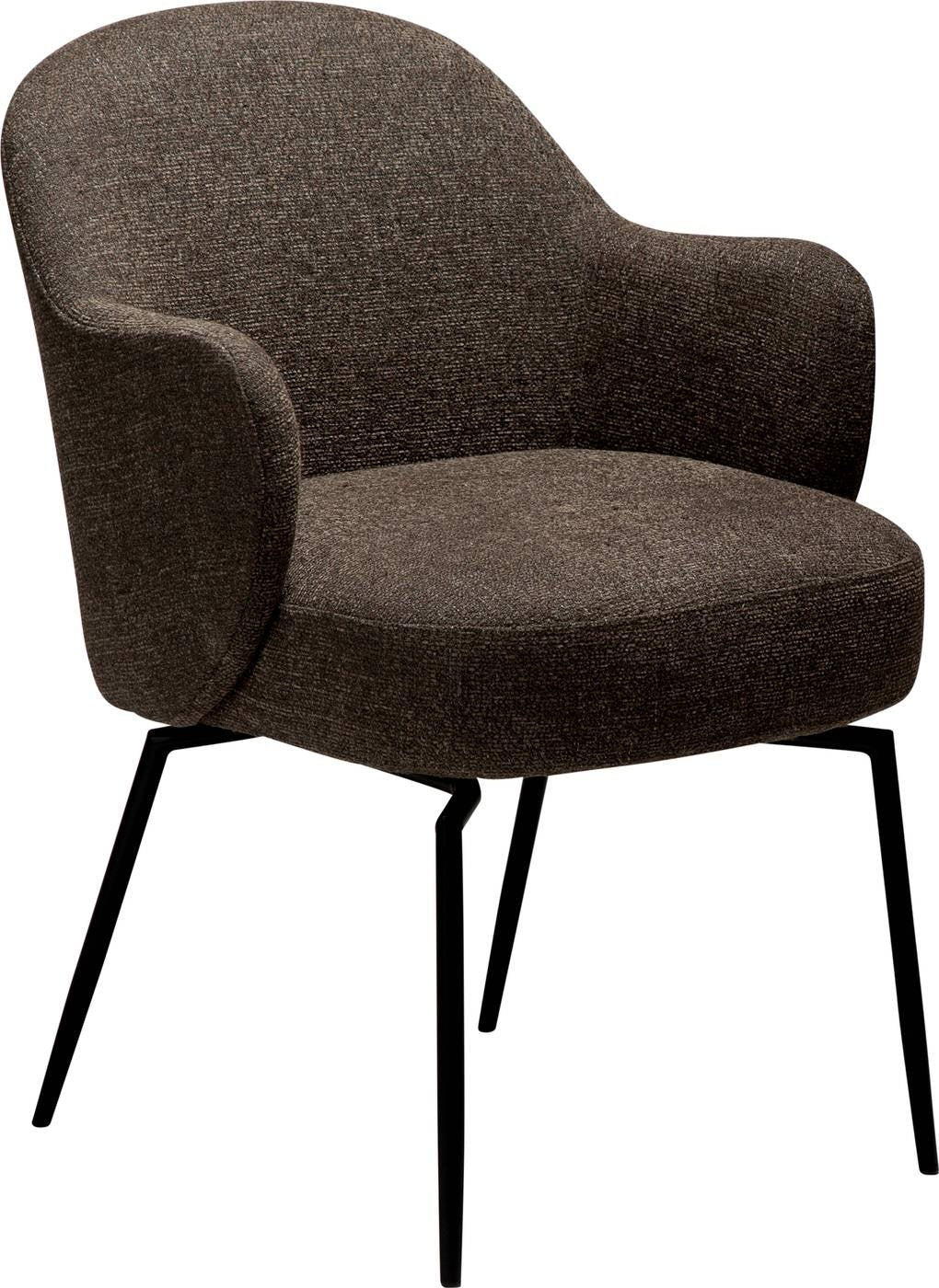 Dan-Form BAE Draaistoel Bruin Bouclé