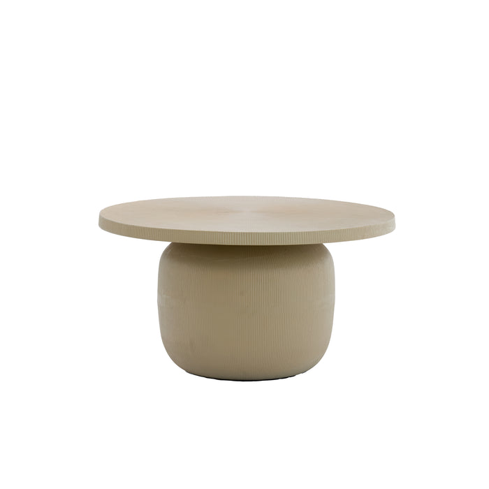 Light & Living Light&living Salontafel Ø75,5x41,5 cm TIGRAN mat zand