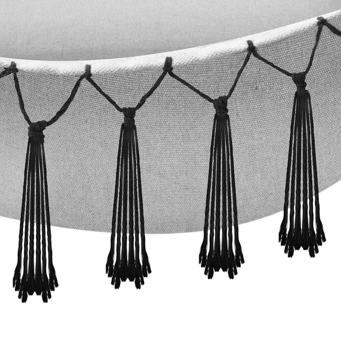 tectake® Hangstoel Malika, boho-stijl, draagkracht 150kg