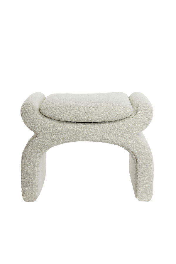 Light & Living - Poef NAFYA - 60x46x46cm - Bruin