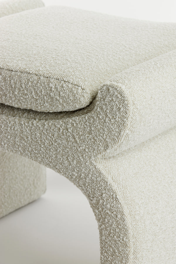 Light & Living - Poef NAFYA - 60x46x46cm - Bruin