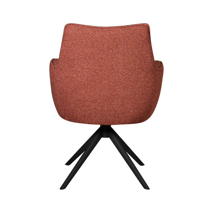 Eetkamerstoel Tumba - Rood|Terra - Textiel