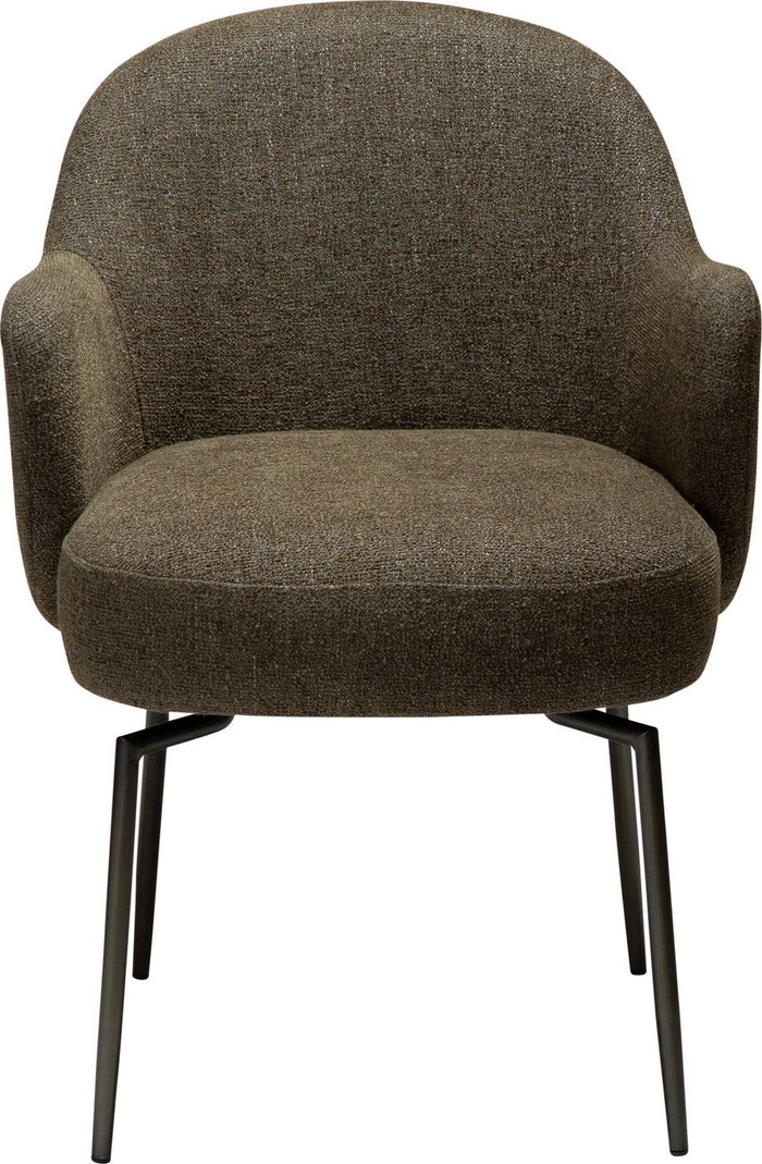 Dan-Form BAE Draaistoel Oljifgroen Bouclé