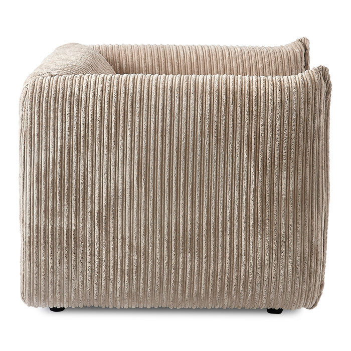 by fonQ Ribbon Fauteuil - Mink - Rib