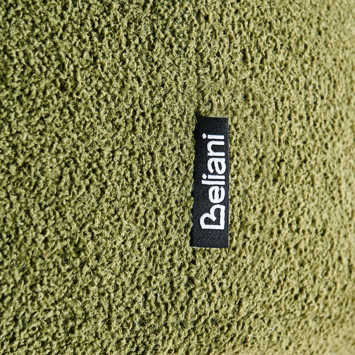 Beliani - BAYARD - Poef - Groen - Bouclé