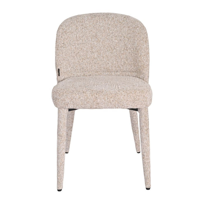Bronx71 Eetkamerstoel Charlie chenille taupe