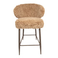 PTMD Ares Bar Chair Hair Brown