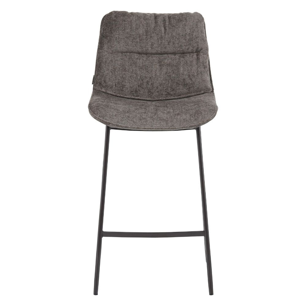 Bronx71 Velvet barkruk Trevi bruin 68 cm