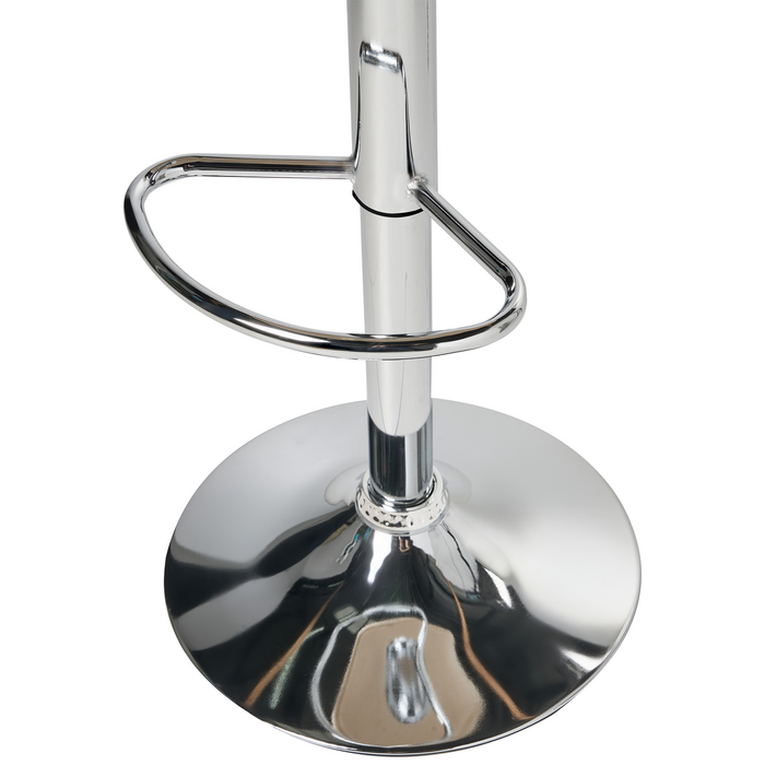 Beliani - LUCCA - Barkruk set van 2 - Lichtbeige - Stof