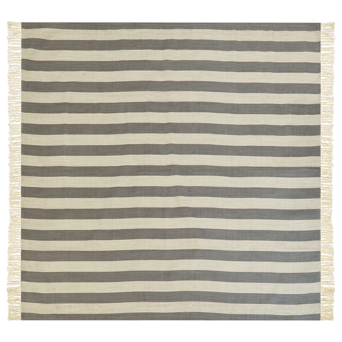 Beliani-MOUZA-Picknickkleed-Beige|Grijs-200 x 200 cm-Polyester