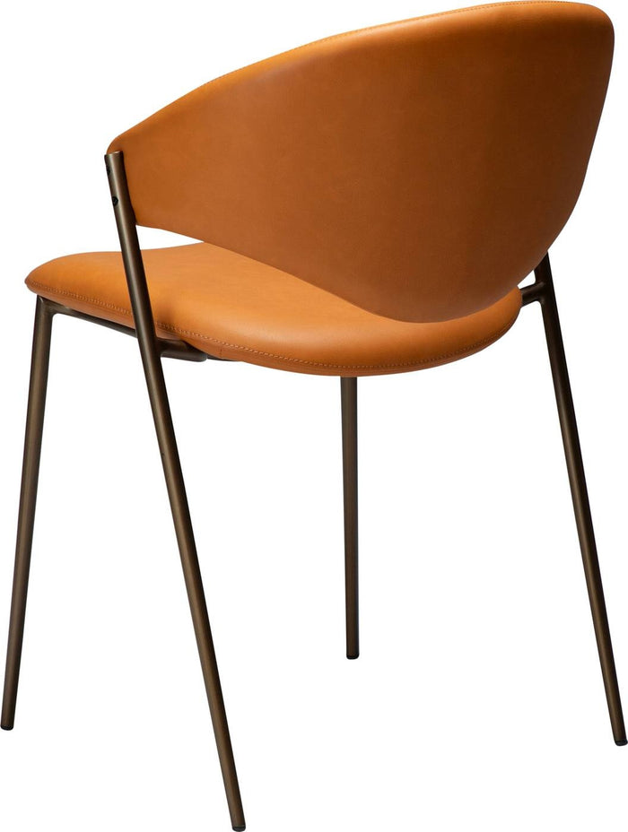 Dan-Form Zone Pompoen Eetkamerstoel Kunstleer set van 2