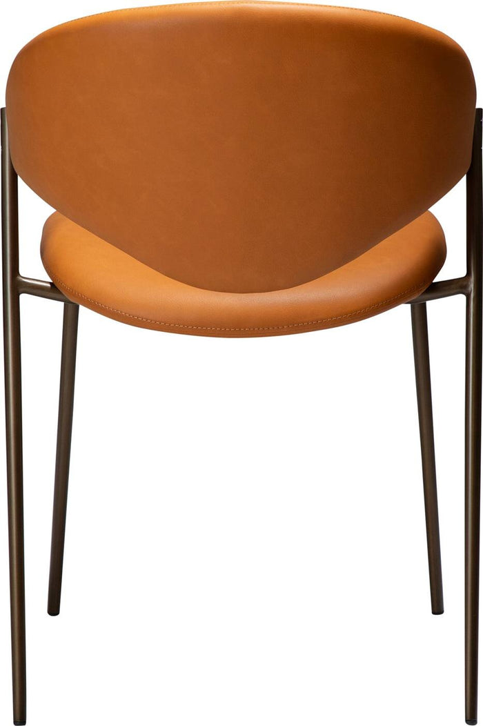 Dan-Form Zone Pompoen Eetkamerstoel Kunstleer set van 2