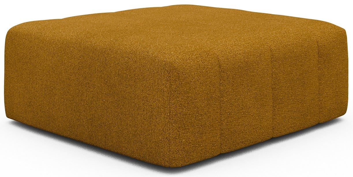 Kragelund Kornum Ottoman Oker Bouclé