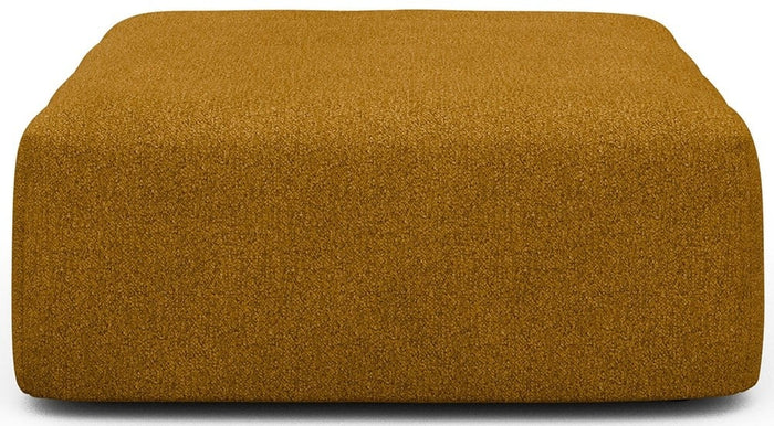 Kragelund Kornum Ottoman Oker Bouclé