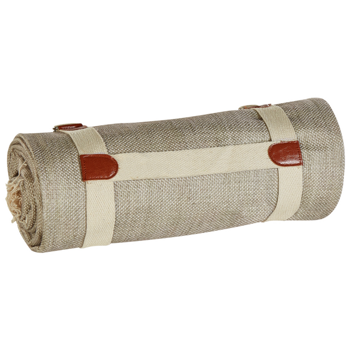 Beliani - DHANDI - Picknickkleed - Taupe - 200 x 200 cm - Polyester