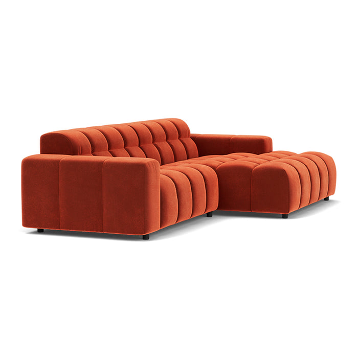 FÉST Dot Hoekbank met Chaise Longue  - Royal / Saffron