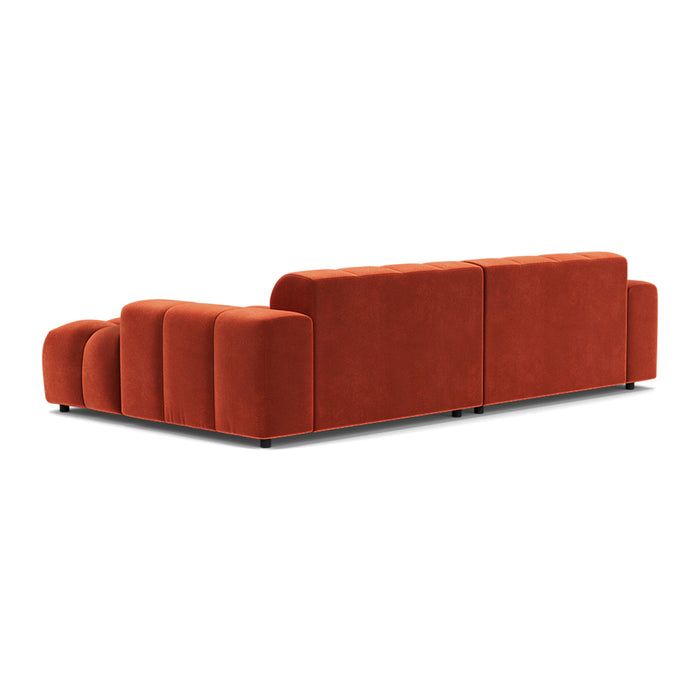 FÉST Dot Hoekbank met Chaise Longue  - Royal / Saffron