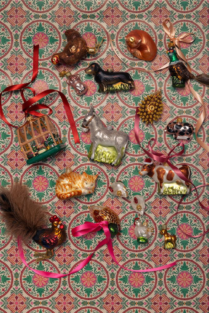 Sissy-Boy Kerstornament koe