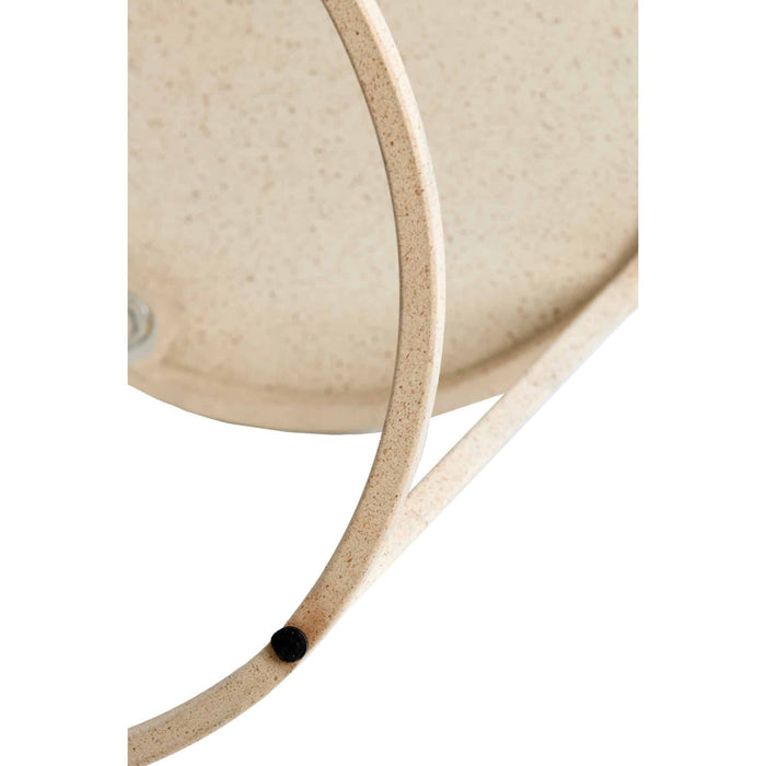 Light&living Bijzettafel S|2 Ø50x40+Ø52x46 cm SADAR zand+l bruin ge...