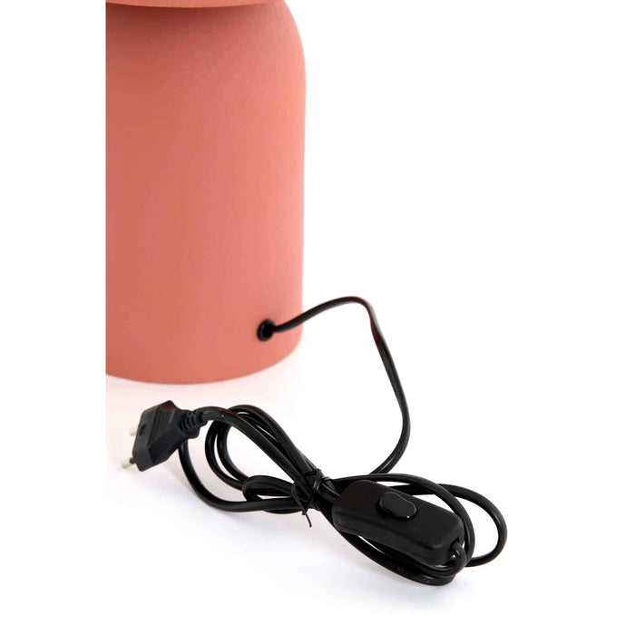 Light & Living Tafellamp Tolima - Roze - Ø31x48cm