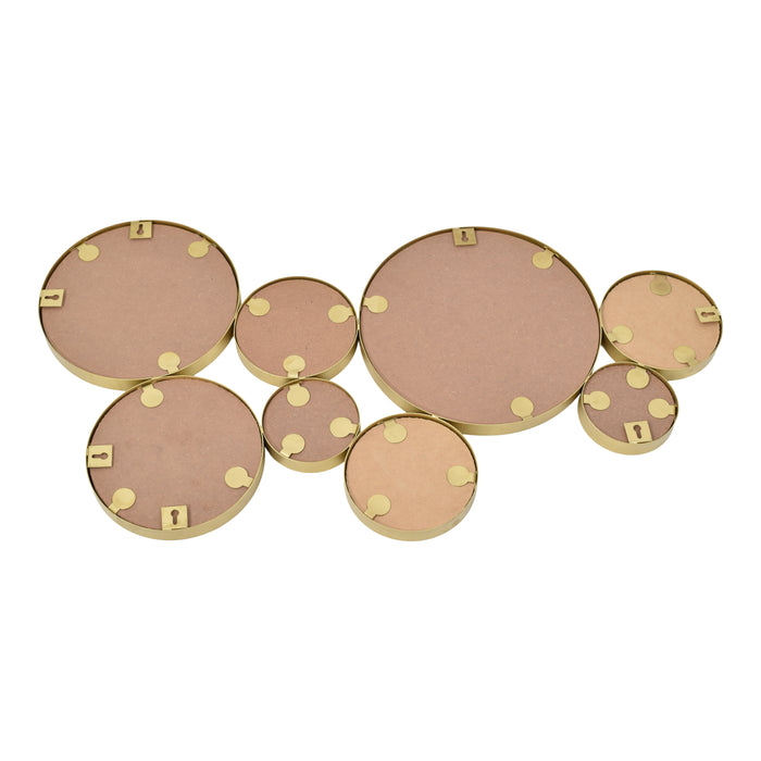 LOFT42 Bubbles Multi Spiegel - Metaal - Goud