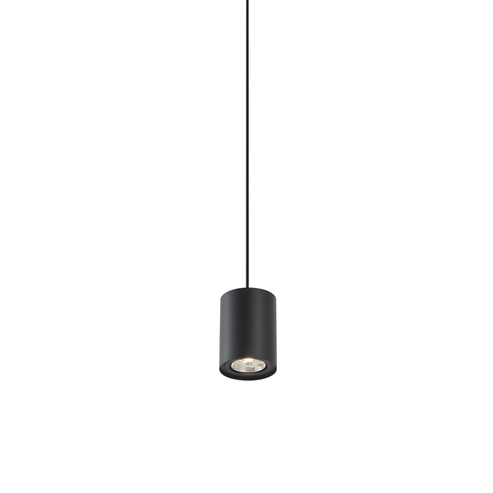 QAZQA Moderne hanglamp zwart voor railsysteem 1-fase GU10 70mm -