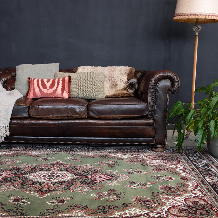 Interieur05 Vintage vloerkleed Nain Perzisch Groen