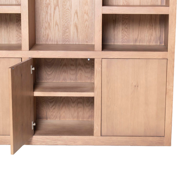 DÉJA Living - Wandkast Bruin Hout - 160x46x220cm - Liam