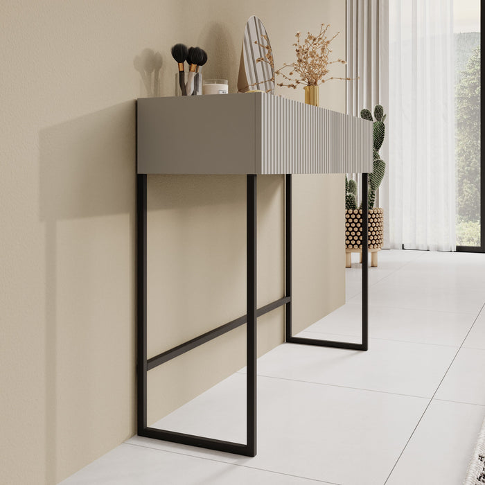 Meubella - Capri - Kaptafel - Beige - 100x32 cm