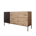 Meubella - Capri - Dressoir - Eiken - 150 cm