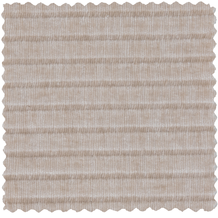 WOOOD Rodeo 3-Zits Bank - Ribstof - Ecru - 85x277x86