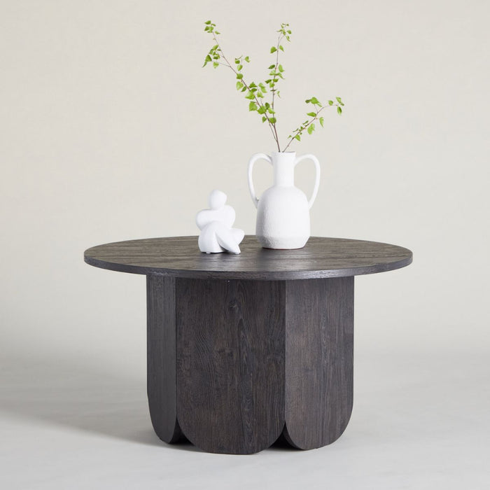 Fjôrd - Salontafel Zwart - 80x80x45cm - Tekla