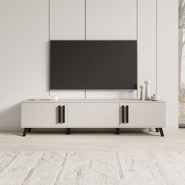 Meubella - Hydra - TV-Meubel - Beige - 180 cm