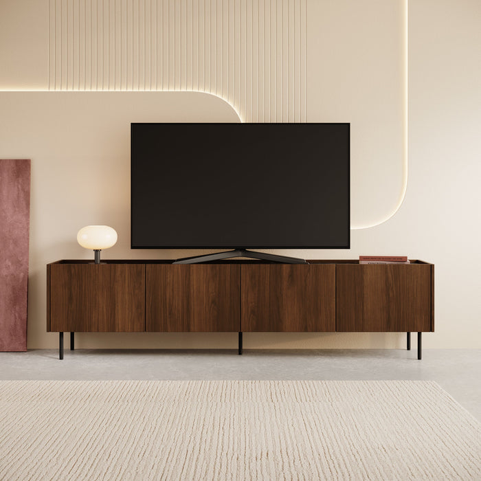 Meubella - Tahiti - TV-Meubel - Donker eiken - 200 cm