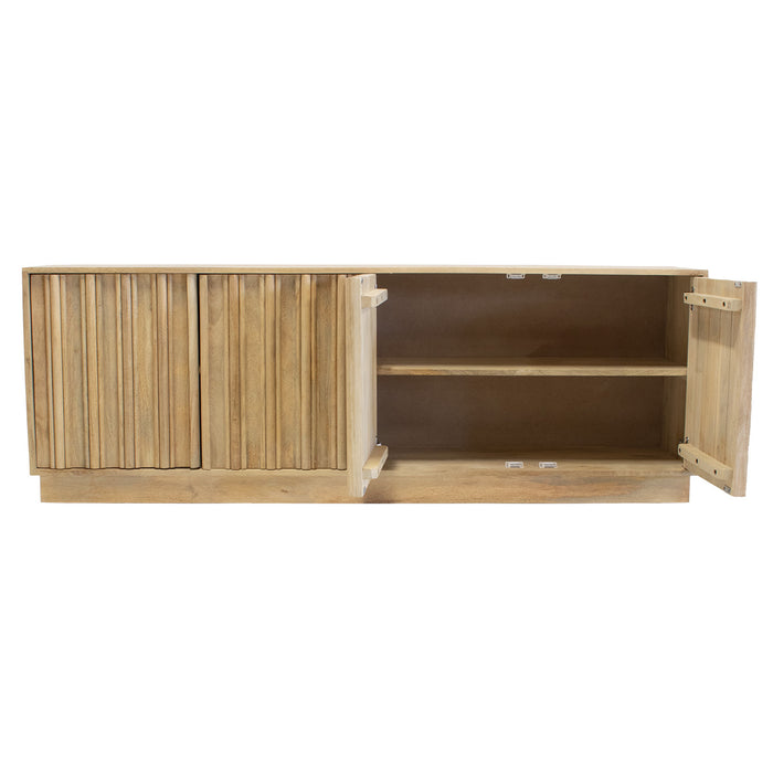Giga Meubel - Dressoir Naturel Mangohout - 180x40x63cm - Nika