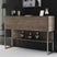 Giga Meubel - Dressoir Walnoot|Zilver - 120x30x80cm - Luxe