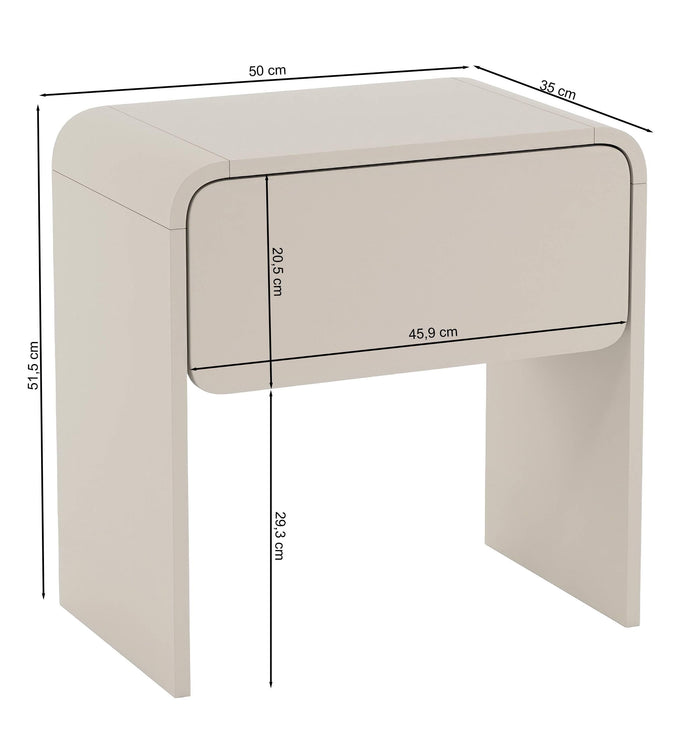 NADUVI Collection Nachtkastje Lontero