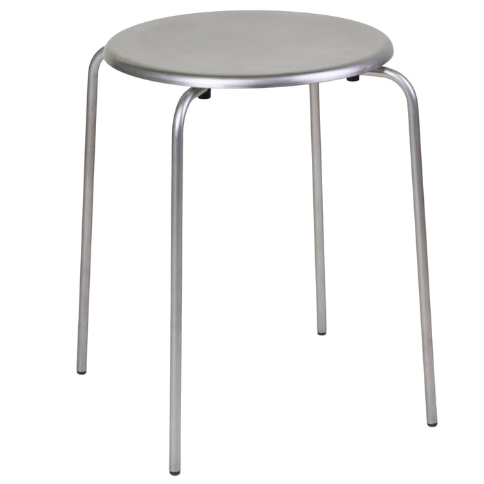 Petit Rond kruk Stainless Steel