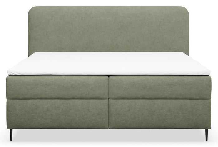 NADUVI Collection Boxspring Contero chenille 140 x 200 cm met