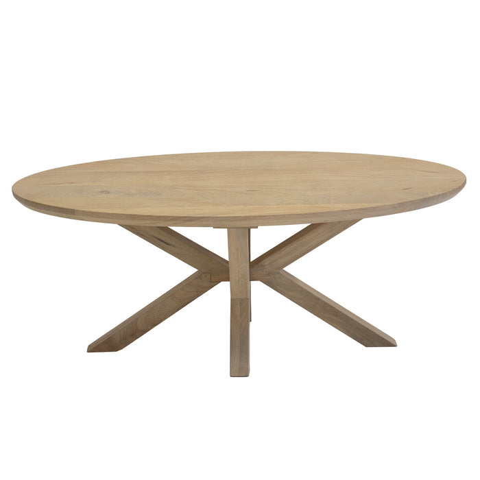 Giga Meubel - Salontafel Naturel Mangohout - 120x60x47cm - Onno