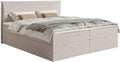 NADUVI Collection Boxspring Esmay chenille met opbergruimte en topper