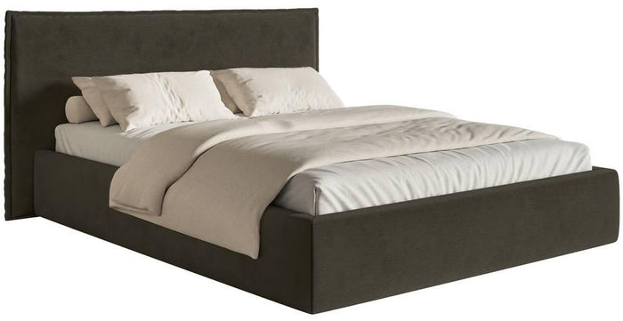 NADUVI Collection Bedframe Esmay velvet 180 x 200 cm