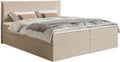 NADUVI Collection Boxspring Esmay chenille met opbergruimte en topper