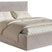 NADUVI Collection Bedframe Esmay velvet met opbergruimte 160 x 200 cm