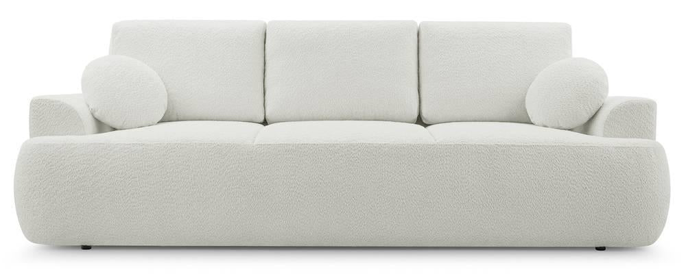 NADUVI Collection 3-zitsslaapbank Bontero bouclé met opbergruimte