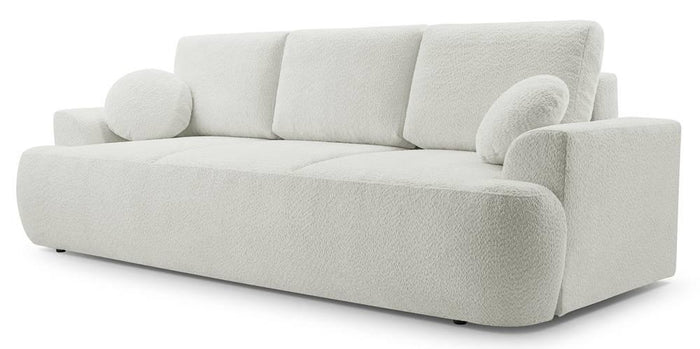 NADUVI Collection 3-zitsslaapbank Bontero bouclé met opbergruimte