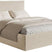 NADUVI Collection Bedframe Esmay chenille met opbergruimte 140 x 200